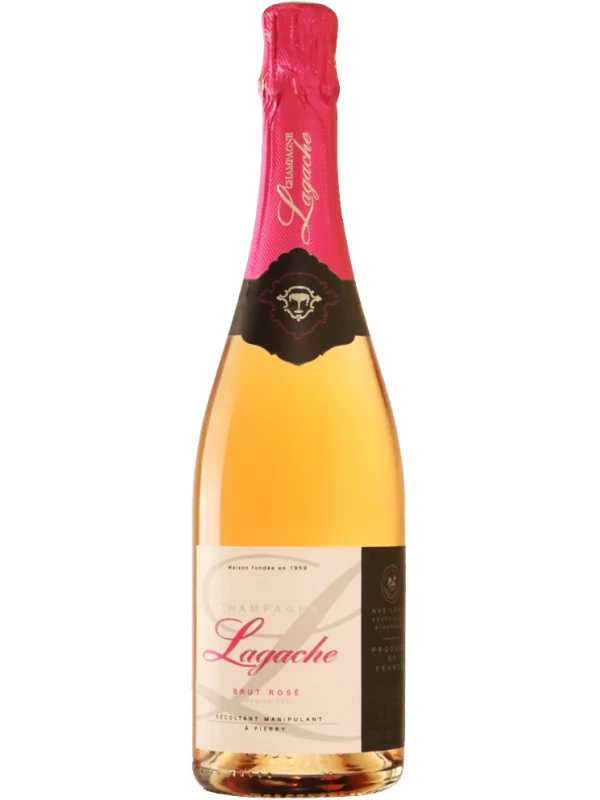 Champagne Lagache, Brut Rose Premier Cru