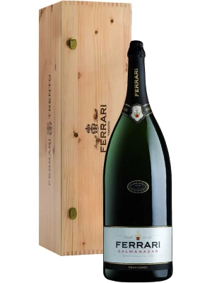 Ferrari, Brut, Trento DOC, wooden box 9 л