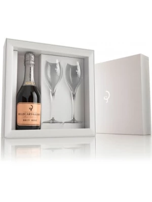 Шампанское Billecart-Salmon, Brut Rose, Coffret with 2 Glasses