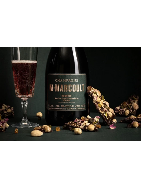 Champagne M.Marcoult, Bonnots Rose de Saignee Parcellaires Extra Brut