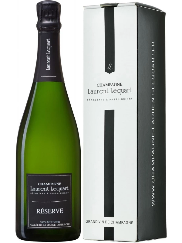 Champagne Laurent Lequart, Reserve Brut, gift box