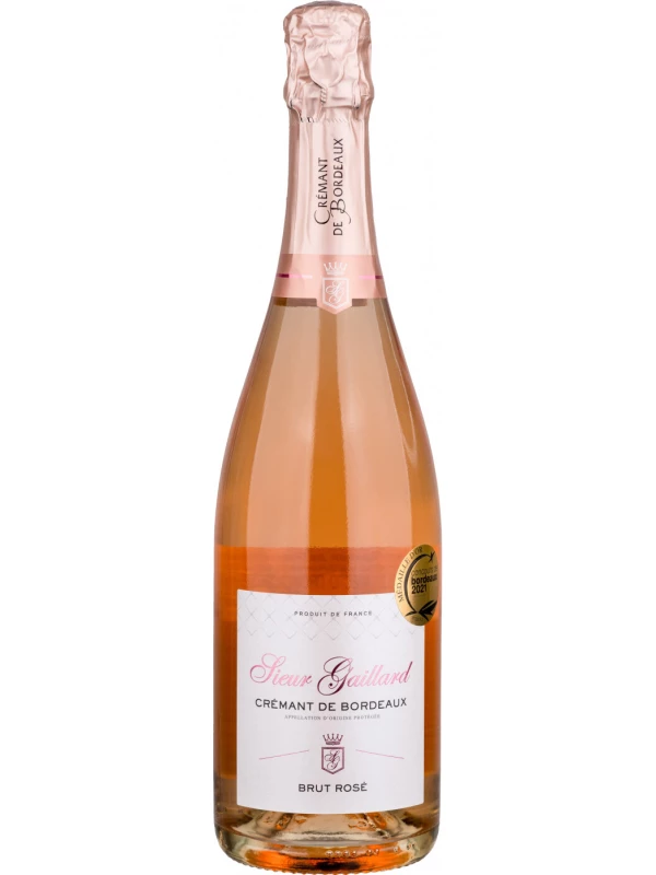 Sieur Gaillard, Cremant de Bordeaux AOP Brut Rose