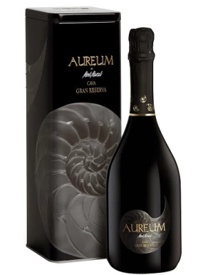 Mont Marcal, Aureum Cava Brut Nature Gran Reserva, metal box 0.75 л