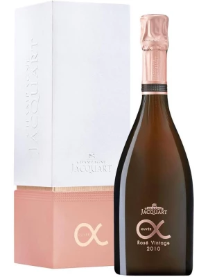 Jacquart, Cuvee Alpha Rose, Champagne АОC gift box 0.75 л 2010