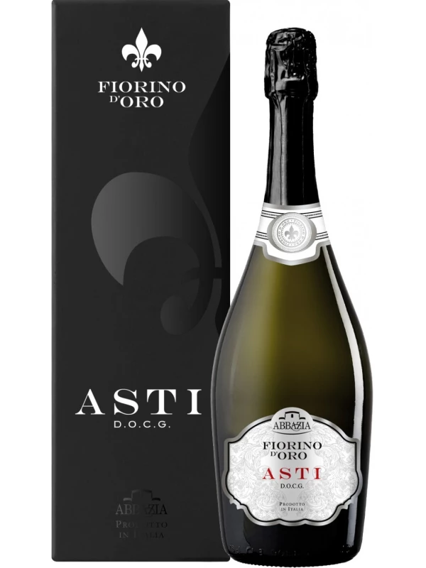 Abbazia, Fiorino d'Oro Asti Spumante Dolce DOCG, gift box