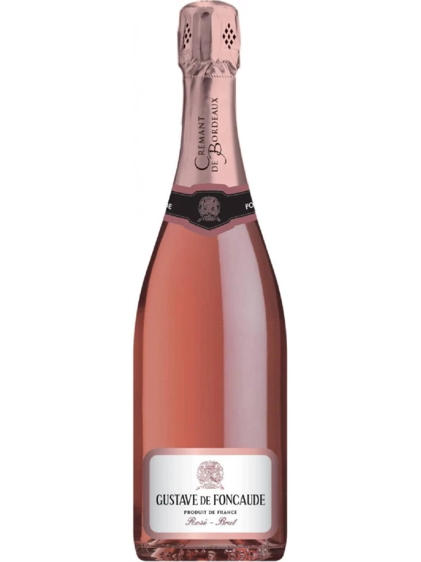 Gustave de Foncaude Cremant de Bordeaux AOP Brut Rose
