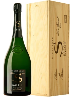 Salon, ''S'' Brut Blanc de Blancs wooden box 0.75 л 2002