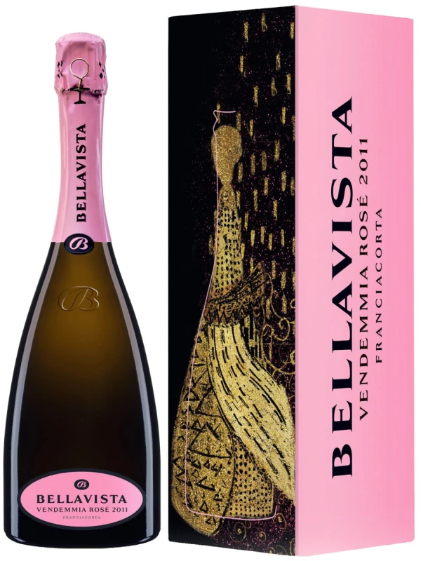 Bellavista, Brut Rose, Franciacorta DOCG, gift box