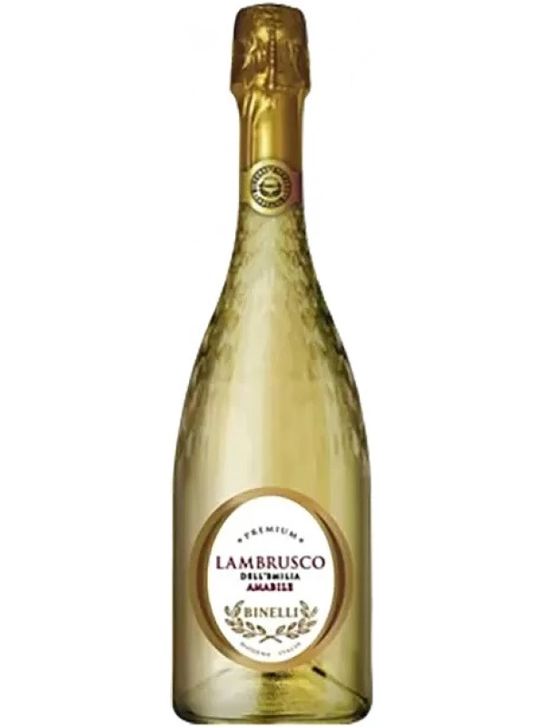 Binelli Premium Lambrusco Bianco Amabile, Dell'Emilia IGT