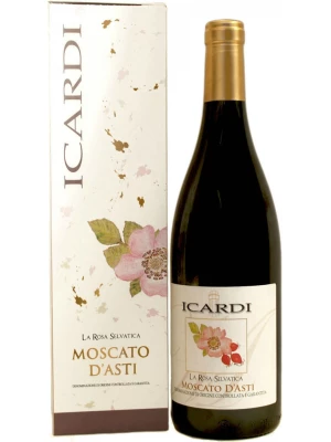 Icardi, La Rosa Selvatica, Moscato d'Asti DOCG gift box 0.75 л 2018