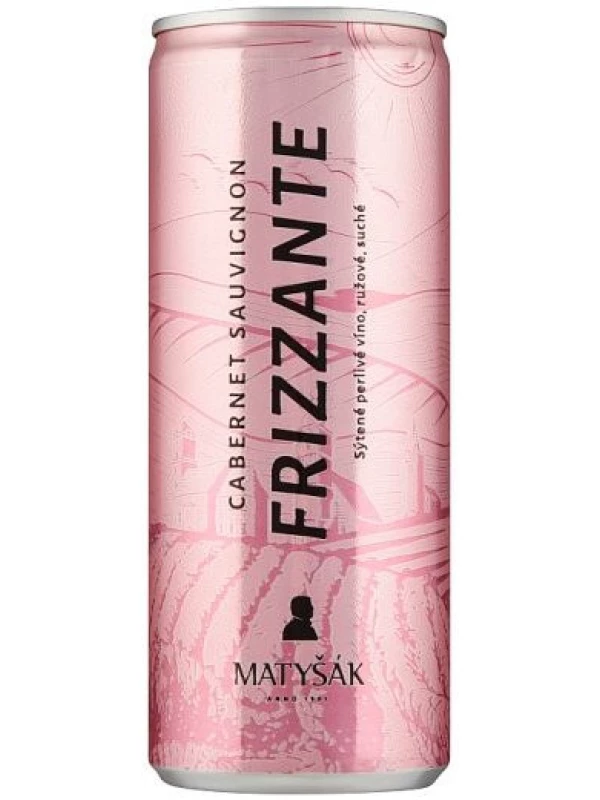 Matysak Frizzante Cabernet Sauvignon, in can