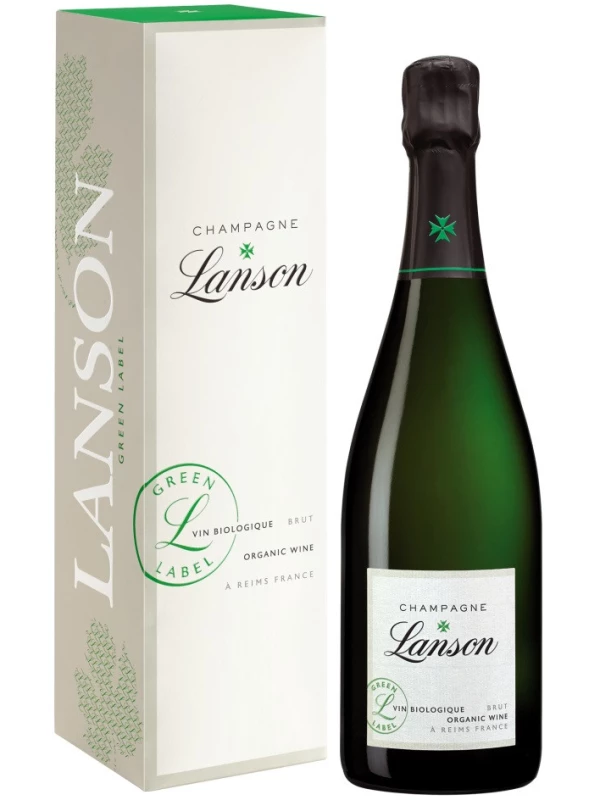 Lanson, Green Label Organic Brut, gift box
