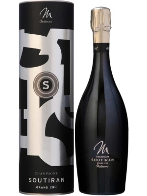 Soutiran, Grand Cru Brut Millesime, Champagne AOC, in tube 0.75 л 2016