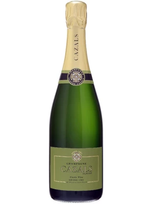 Claude Cazals, Cuvee Vive Blanc de Blancs Grand Cru Extra Brut, Champagne AOC 0.75 л 2018