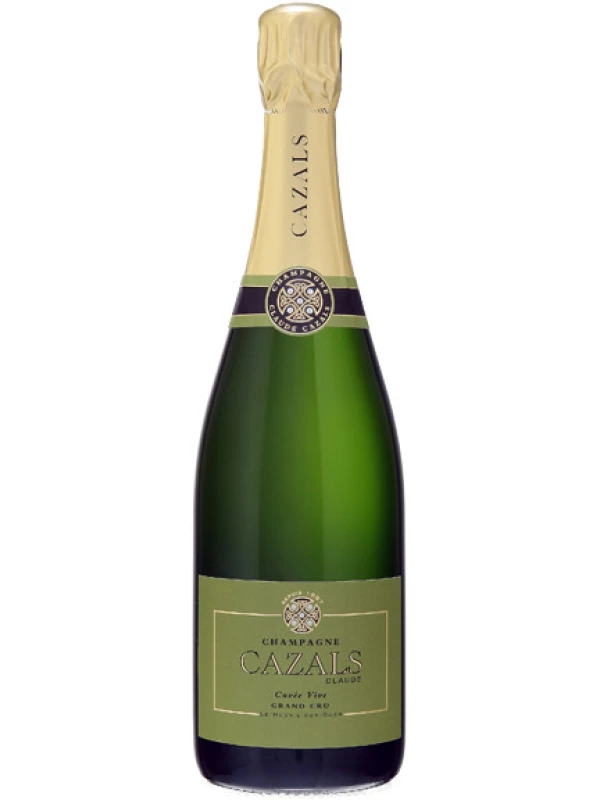 Claude Cazals, Cuvee Vive Blanc de Blancs Grand Cru Extra Brut, Champagne AOC