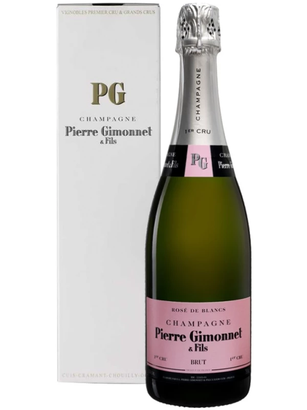 Pierre Gimonnet & Fils, Rose de Blancs Brut 1er Cru, Champagne AOC, gift box