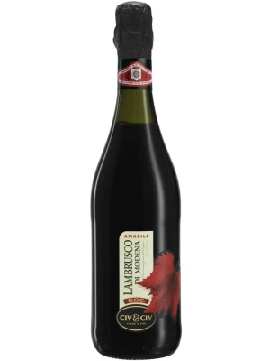 Riunite, Civ & Civ Amabile, Lambrusco Di Modena DOC 0.75 л