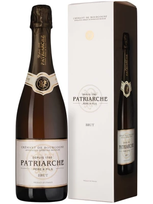 Patriarche, Brut, Cremant de Bourgogne AOC, gift box 0.75 л