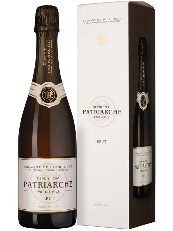 Patriarche, Brut, Cremant de Bourgogne AOC, gift box