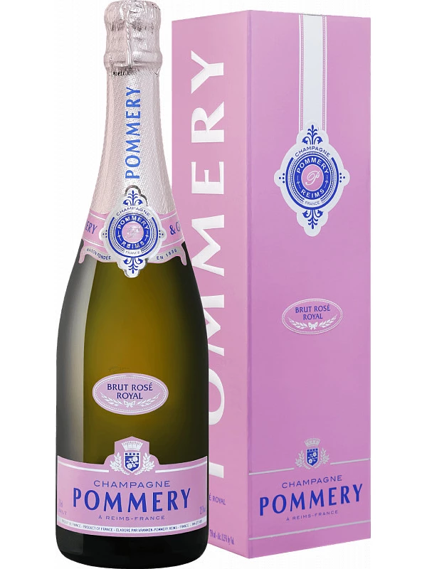 Pommery, Brut Rose, Champagne AOC, gift box