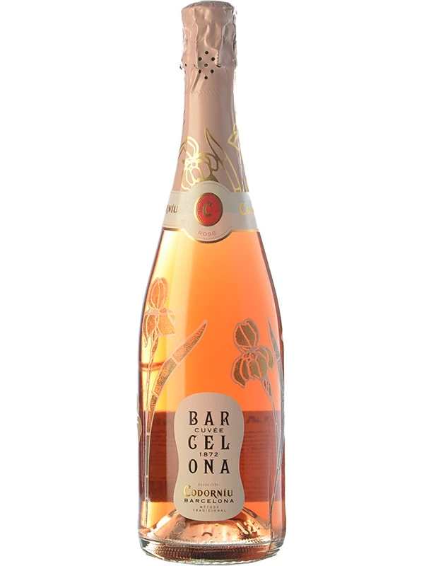 Codorniu, Cuvee Barcelona 1872 Brut Rose, Cava DO