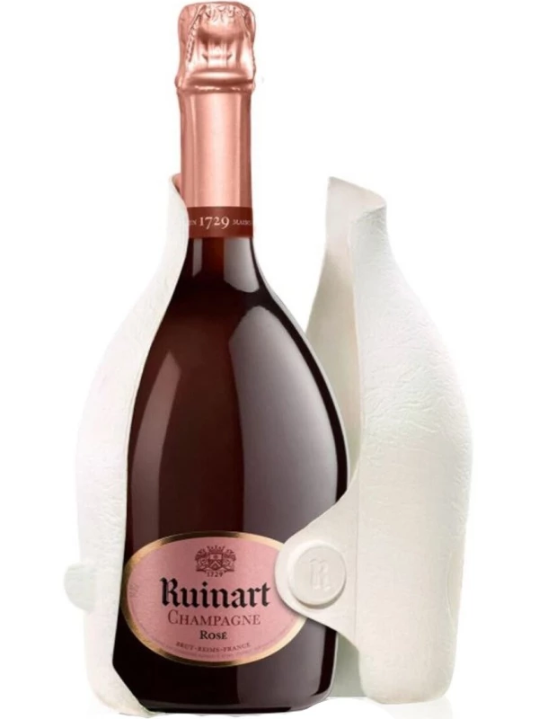 Ruinart, Rose Brut, gift wrap Second Skin