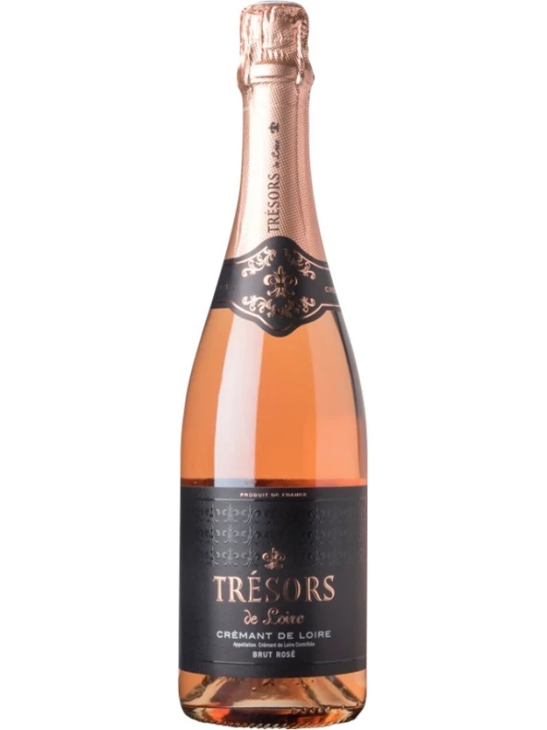 Joseph Verdier, Tresors de Loire Brut Rose, Cremant de Loire AOC