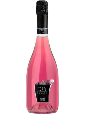 Piera Martellozzo, 075 Carati Rose Cuvee Dry 0.75 л
