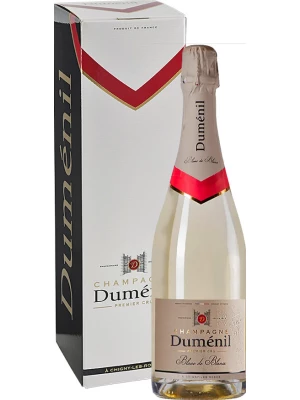Champagne Dumenil, Blanc de Blancs Premier Cru, Champagne AOC, gift box 0.75 л