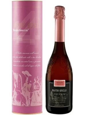 Mastro Binelli Premium Rosato Semi-sweet, in tube 0.75 л