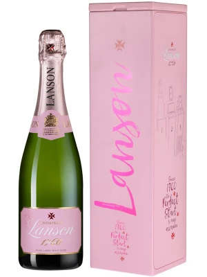 Lanson, Rose Label Brut Rose, gift box Music Box 0.75 л
