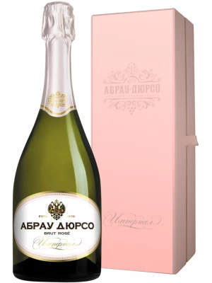 Абрау-Дюрсо, Империал Брют Розе, в подарочной коробке 0.75 л