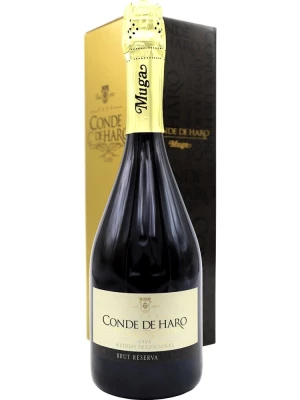 Muga, Cava Conde de Haro Brut Reserve, Rioja DOC, gift box 0.75 л 2020