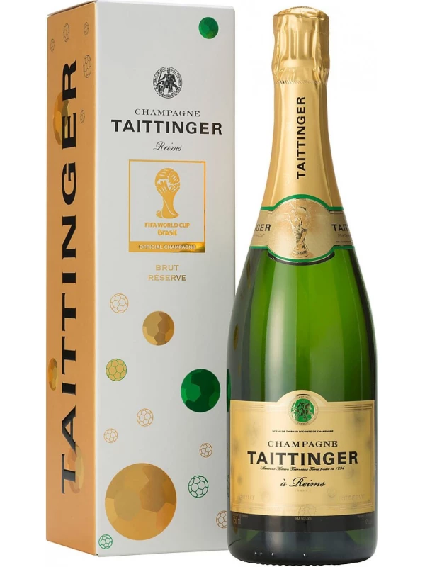Taittinger, Brut Reserve, FIFA World Cup Special Edition, gift box