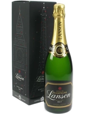 Lanson, Black Label Brut, gift box City 0.75 л