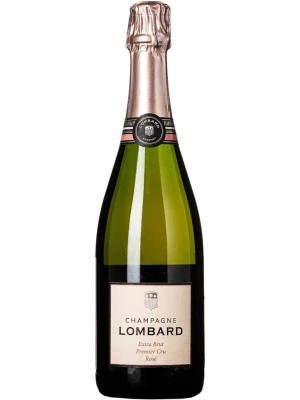 Champagne Lombard, Extra Brut Premier Cru Rose 0.75 л 2018