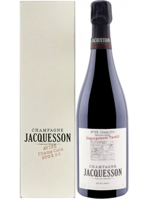 Jacquesson, Avize Champ Cain Degorgement Tardif Extra Brut, Champagne AOC, gift box 1.5 л 2002