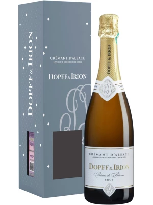 Dopff & Irion, Cremant d'Alsace AOC Brut Blanc de Blanc, gift box 0.75 л 2021
