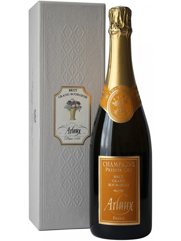 Arlaux, Brut Grand Bourgeois Premier Cru, Champagne AOC, gift box