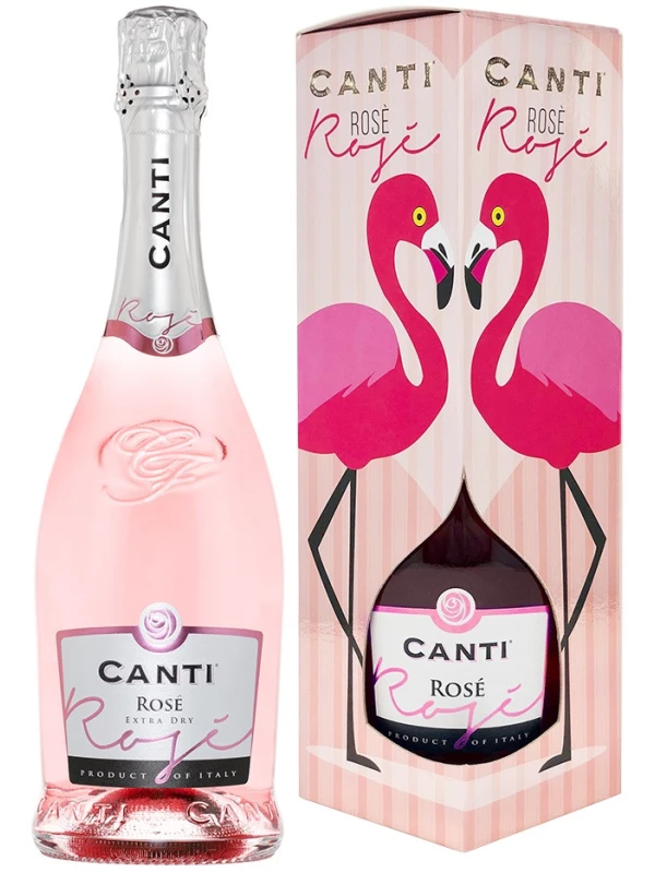 Canti, Rose Extra Dry, gift box Romantic