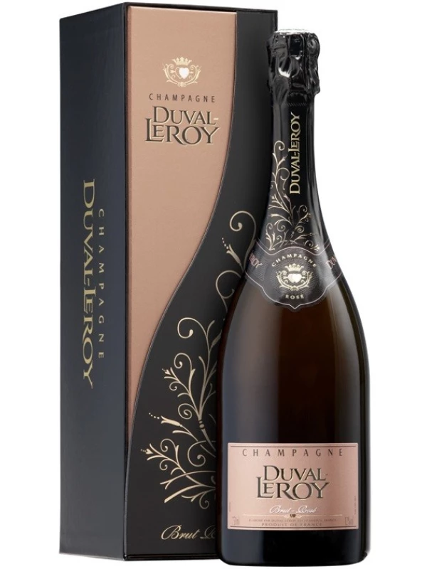 Duval-Leroy, Brut Rose, gift box