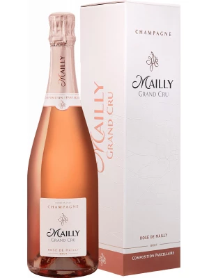 Champagne Mailly, Brut Rose, gift box 0.75 л