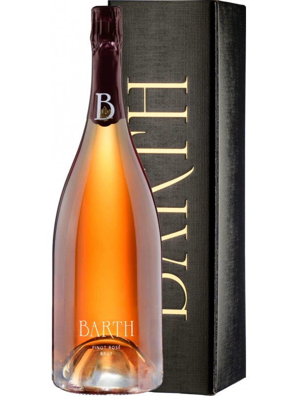 Barth, Pinot Rose Brut, gift box
