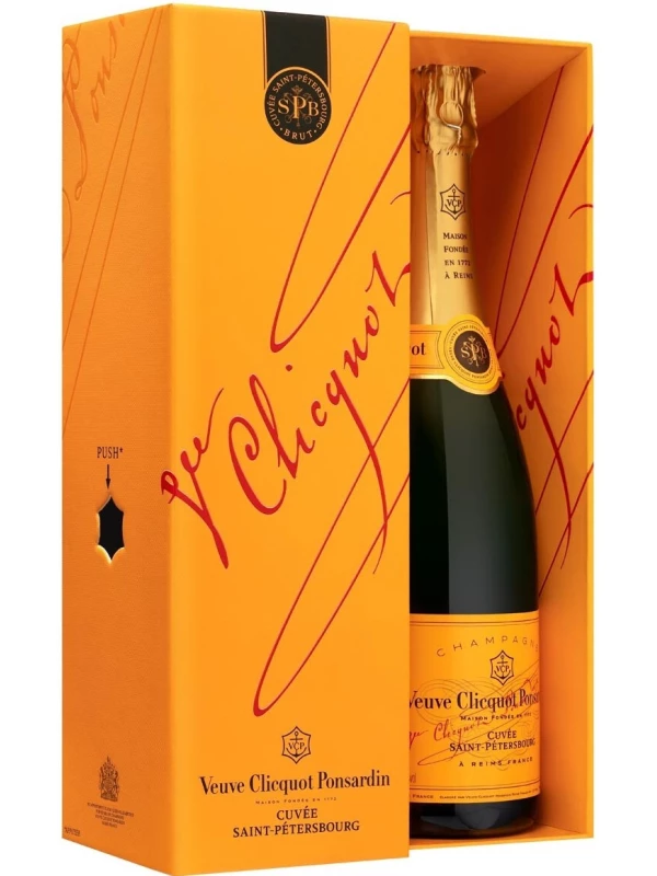 Veuve Clicquot, Cuvee Saint-Petersbourg Brut, gift box