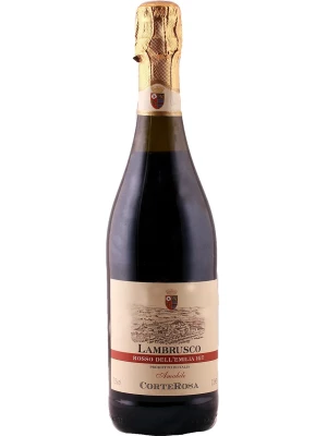 Corte Rosa Lambrusco Rosso Amabile, Dell'Emilia IGT 0.75 л