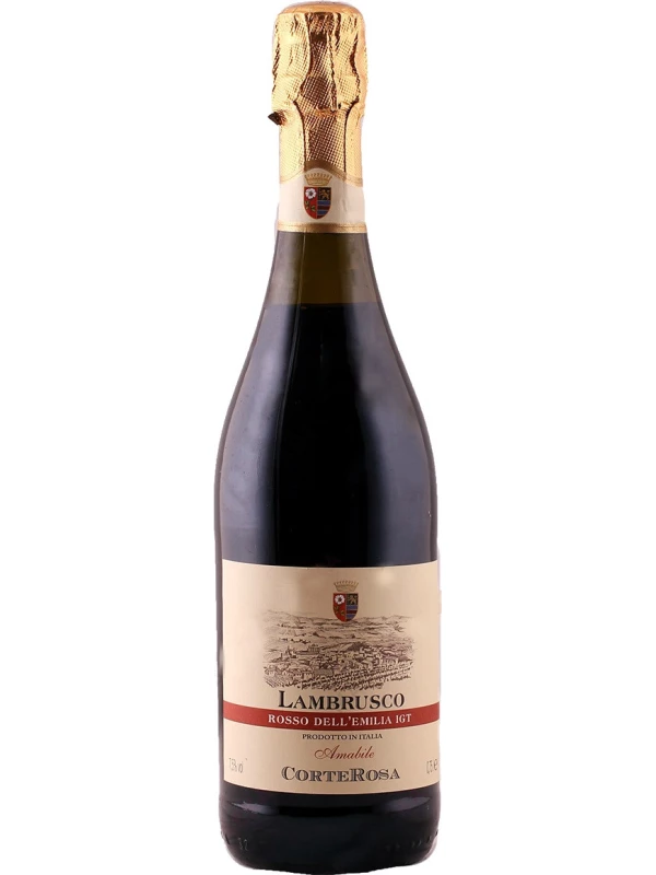 Corte Rosa Lambrusco Rosso Amabile, Dell'Emilia IGT