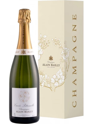 Champagne Alain Bailly, Cuvee Petronille Brut, Champagne AOC, gift box 0.75 л