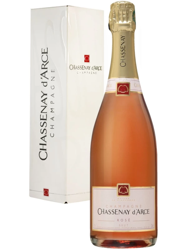 Champagne Chassenay d'Arce, Rose Brut, gift box