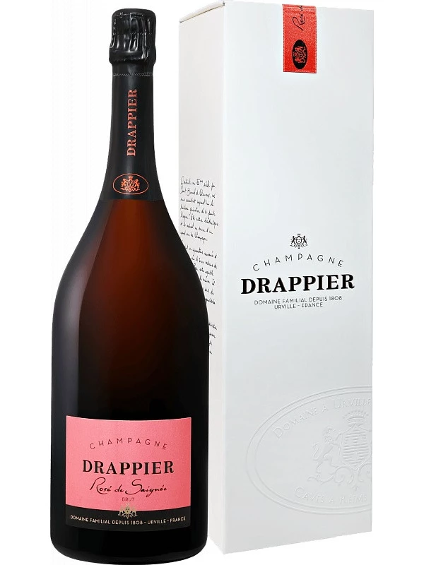 Champagne Drappier, Brut Rose, Champagne AOC, gift box