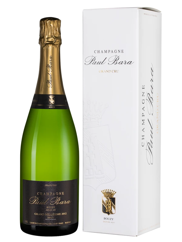 Grand Millesime Brut Grand Cru Bouzy, Франция Paul Bara Подарочная